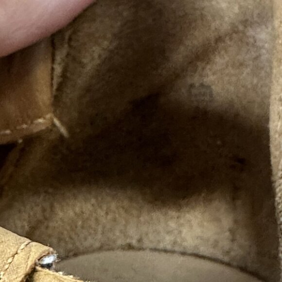 Dr. Scholls Tan Strappy Sandals With Adjustable Buckle & Low Wedge Heel Size 8 - Picture 6 of 7